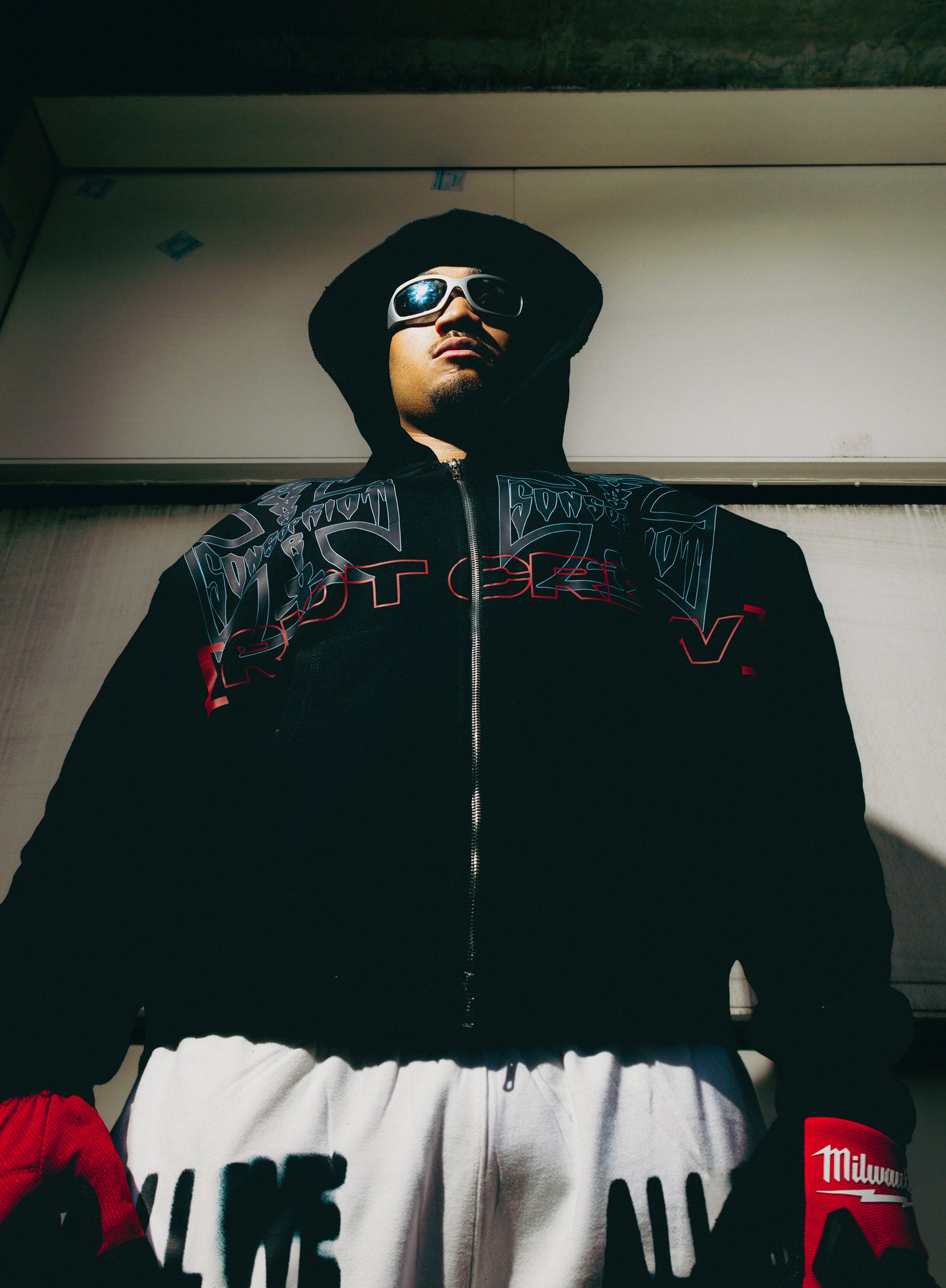 “Riot Crew” Heavyweight Zip Hoodie