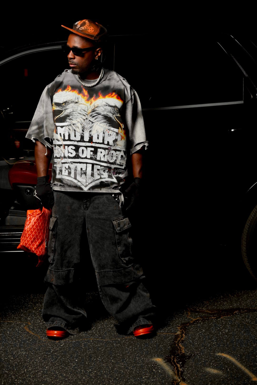 “Burning Eagle” Heavyweight Tee