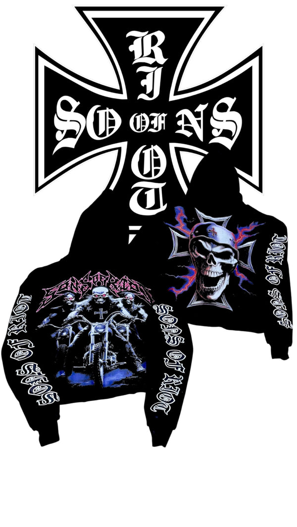 “HEAVY METAL” 550 GSM Hoodie