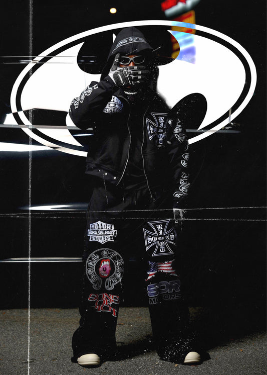 "BATMAN" Heavyweight Zip Jacket Sweatsuit