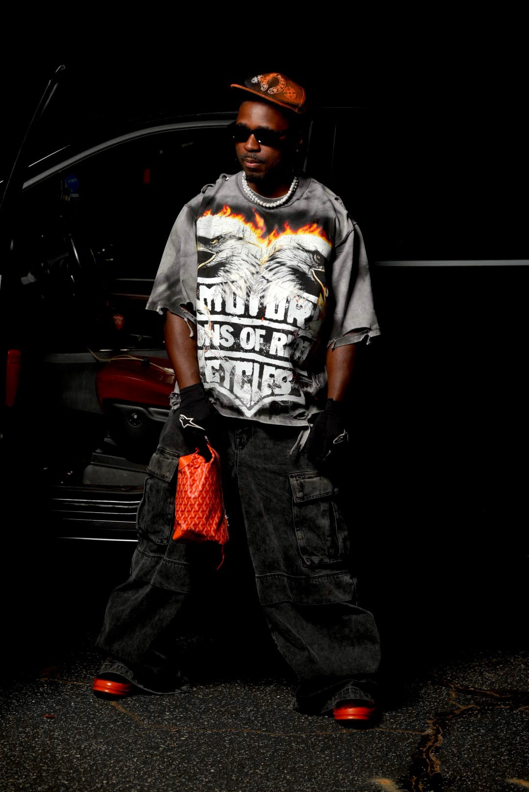 “Burning Eagle” Heavyweight Tee