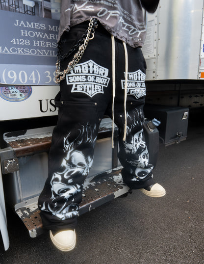 Riot Double Carpenter Designer Pants
