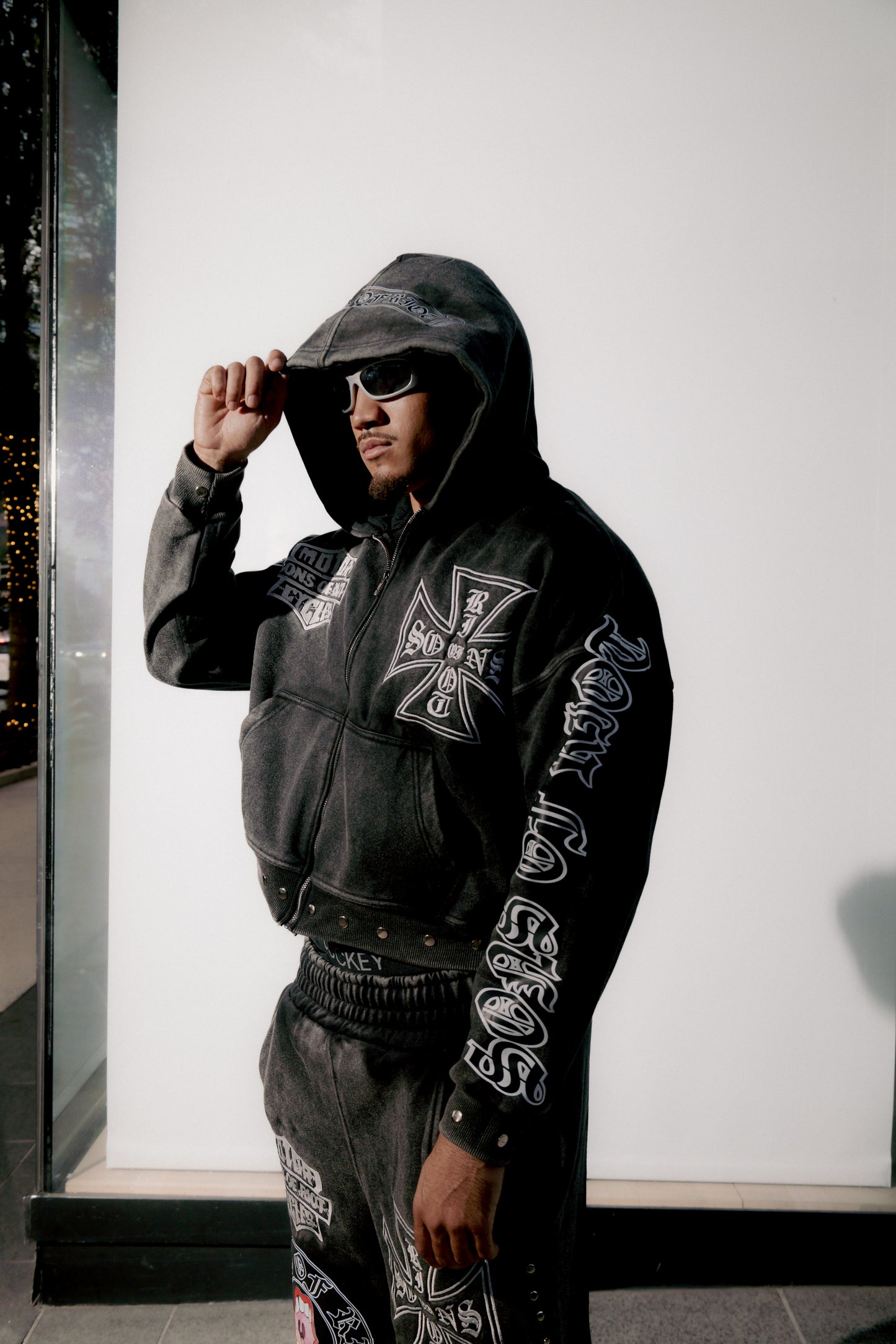 “Titanium" Heavyweight Zip Jacket Sweatsuit