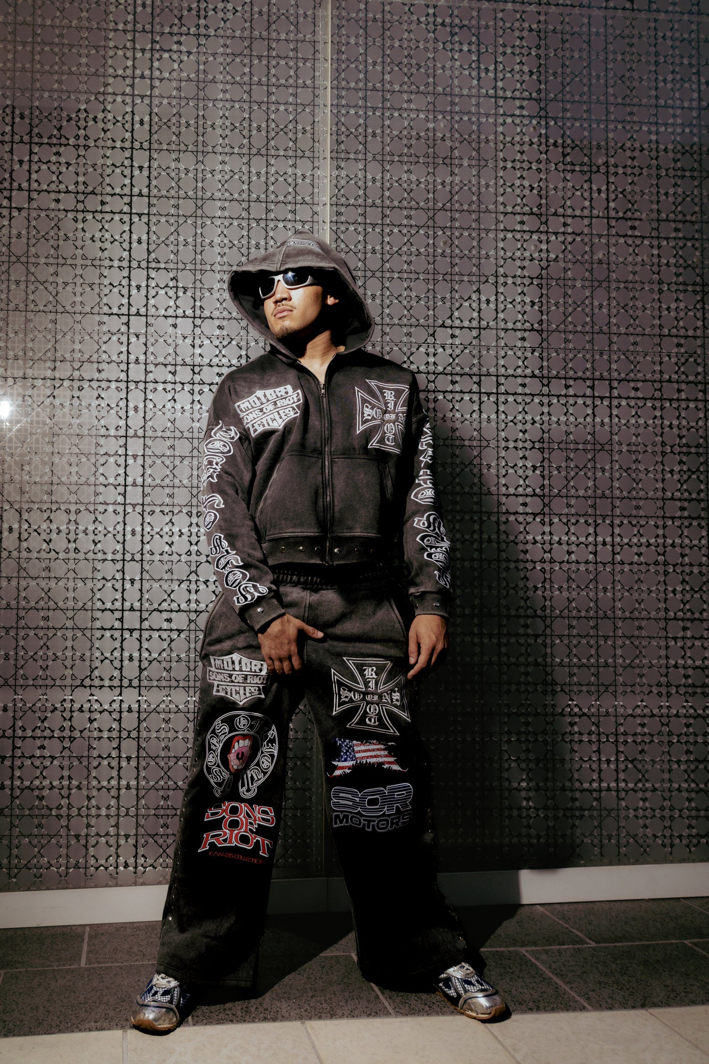 “Titanium" Heavyweight Zip Jacket Sweatsuit