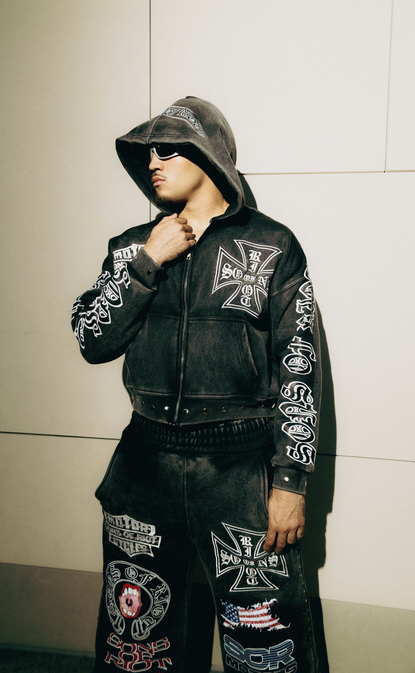 “Titanium" Heavyweight Zip Jacket Sweatsuit