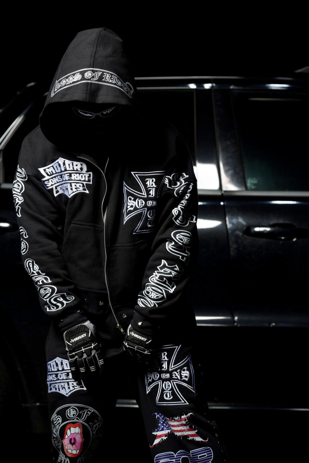 "BATMAN" Heavyweight Zip Jacket Sweatsuit