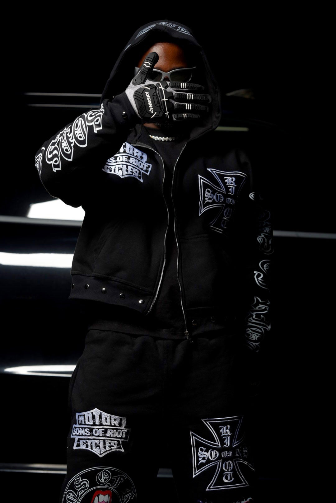 "BATMAN" Heavyweight Zip Jacket Sweatsuit