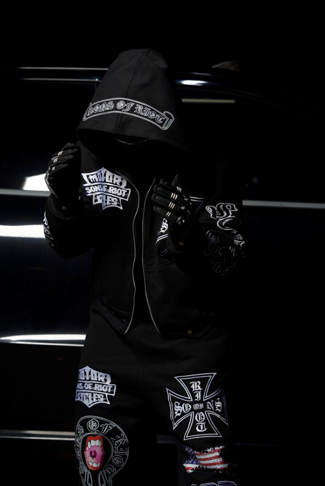 "BATMAN" Heavyweight Zip Jacket Sweatsuit