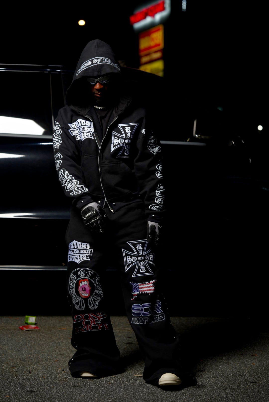"BATMAN" Heavyweight Zip Jacket Sweatsuit