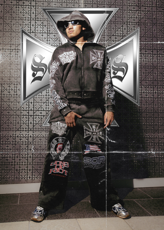 “Titanium" Heavyweight Zip Jacket Sweatsuit