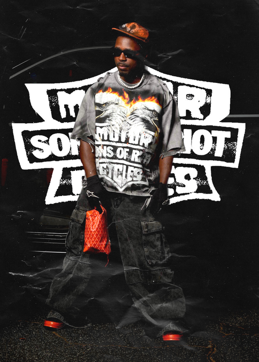 “Burning Eagle” Heavyweight Tee